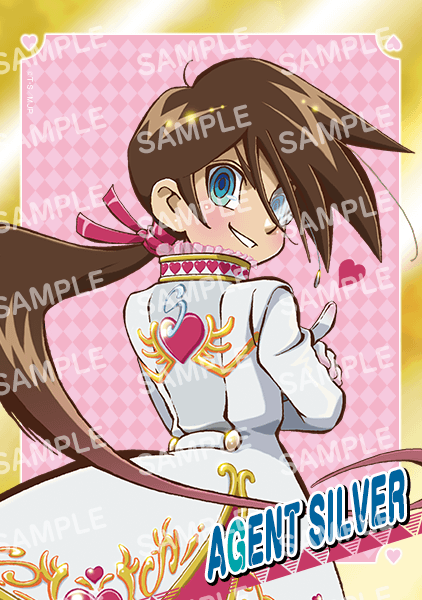 AKJ002ランダムブロマイド エージェントシルバー レア